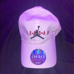 White Adjustable Jordan Hat